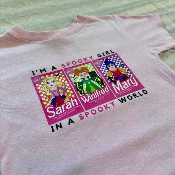 Girls 2t Hocus Pocus themed Halloween Short Sleeve Tshirt - Picture 2 of 5